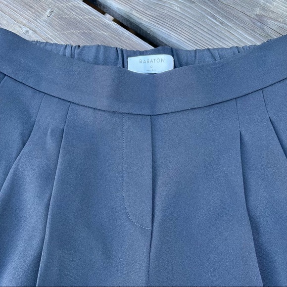 Babaton Cohen Cropped Pleated Dress Pants Size 0 - Picture 4 of 7